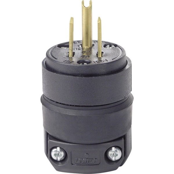 Leviton Grounding Plug 15A Blk 515PR-000